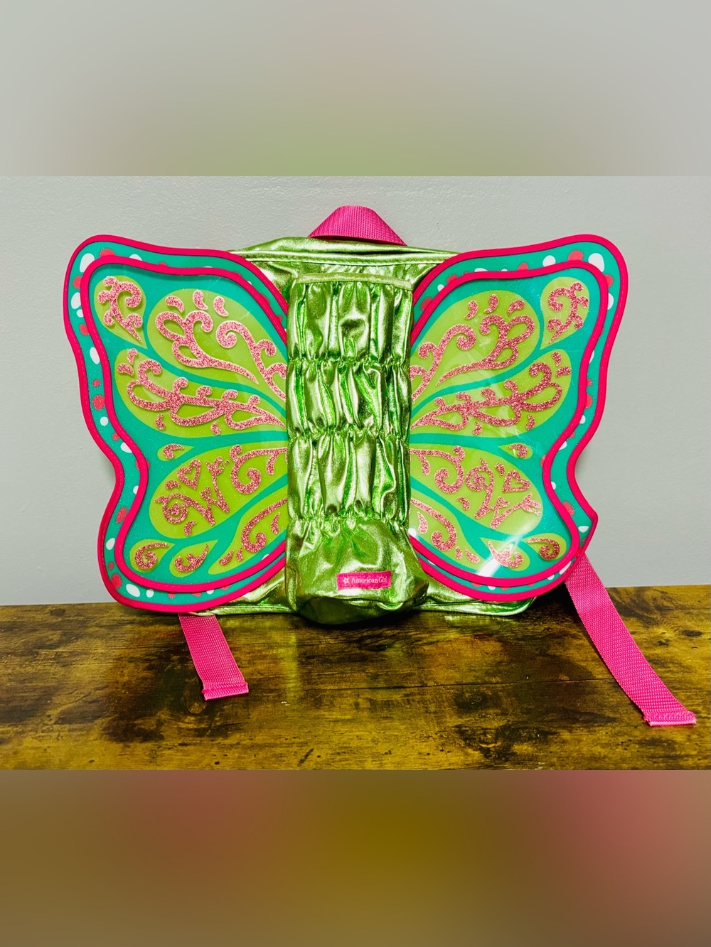 2019 American Girl Flying Butterfly Doll Carrier Backpack GDW29 - NWOT
